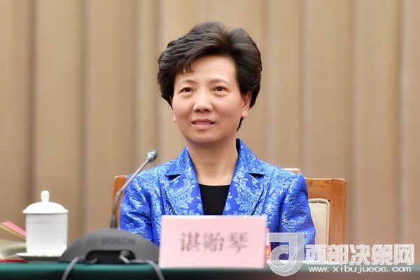 全國人大代表、貴州省委副書記、省長諶貽琴發(fā)言
